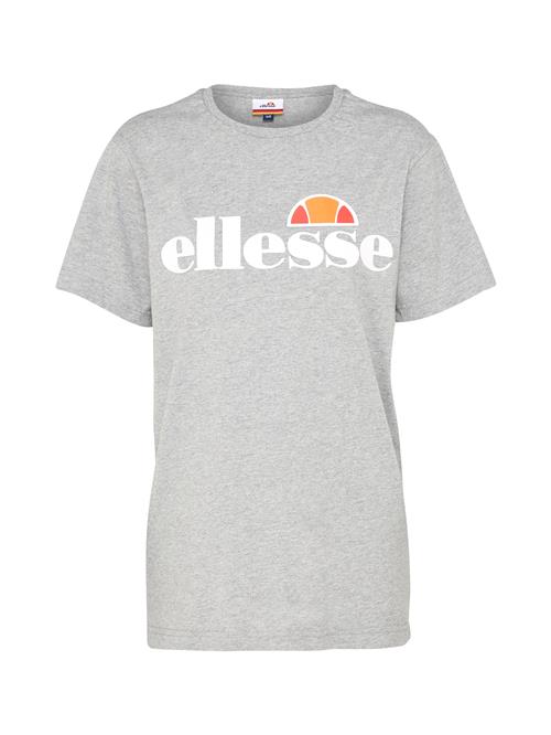 ELLESSE Shirts 'Albany'  grå-meleret / orange / melon / hvid