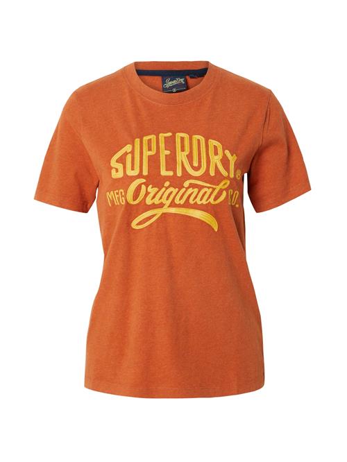 Superdry Shirts  gul / orange-meleret