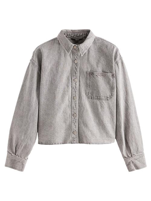 Next Bluse  grey denim