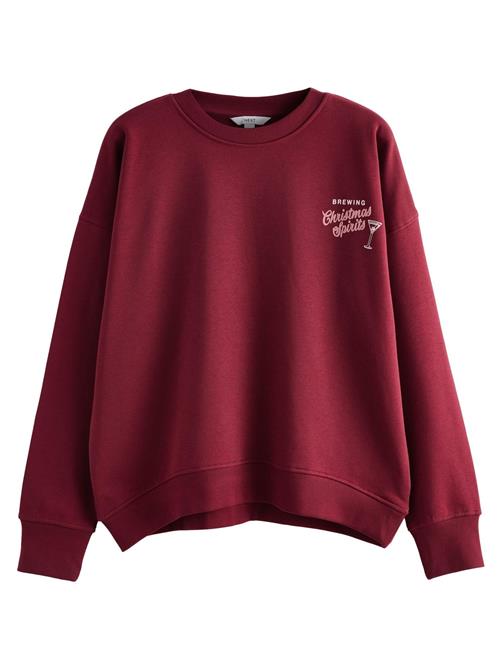 Next Sweatshirt  pink / burgunder