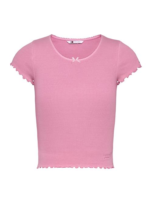 Tommy Jeans Shirts 'SCALLOP'  lys pink