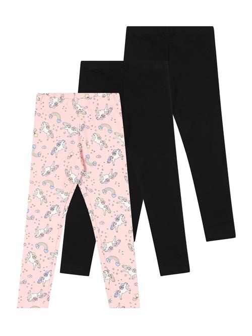 Lindex Leggings  dueblå / rosé / sort / hvid