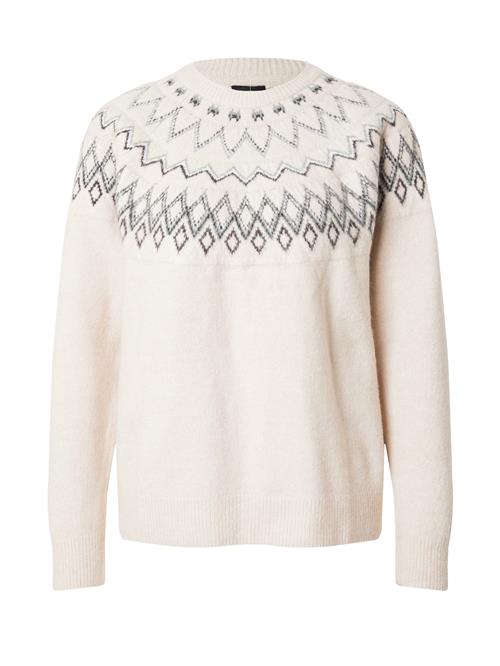 Sublevel Pullover  creme / mørkegrå / pastelgrøn