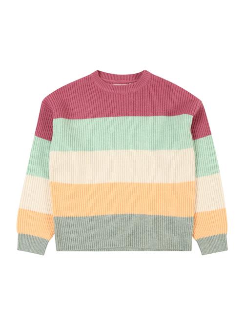 KIDS ONLY Pullover 'KONSANDY'  beige / pastelgul / pastelgrøn / pink