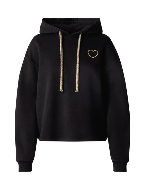 PIECES Sweatshirt 'PCCHILLI'  guld / sort