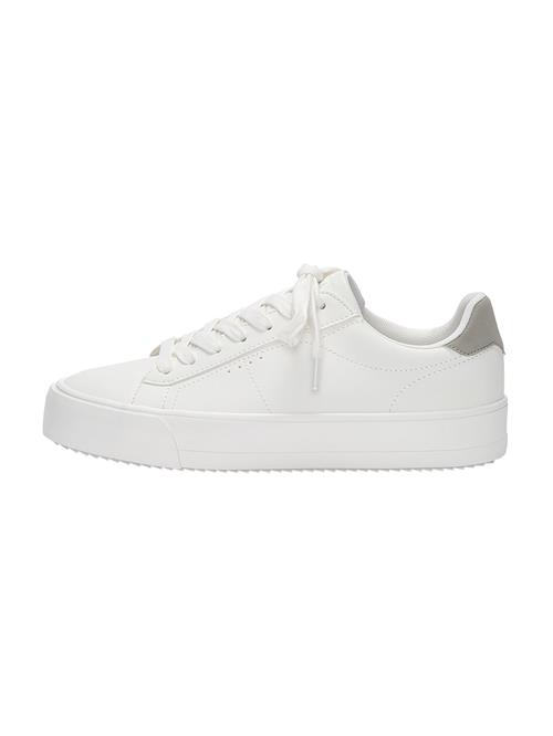 Pull&Bear Sneaker low  grå / hvid