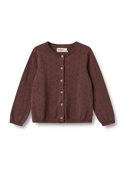 Wheat Cardigan  bordeaux