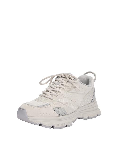 Pull&Bear Sneaker low  kit / grå / sølvgrå / offwhite