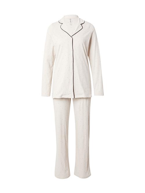 Se Lindex Pyjamas  lysebeige / sort ved About You