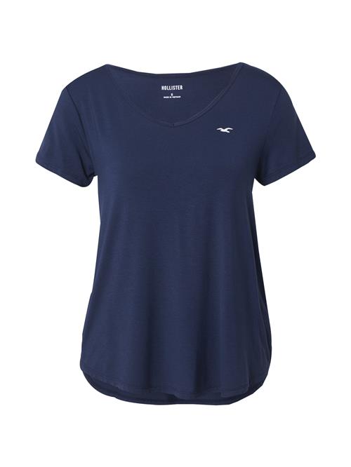 HOLLISTER Shirts  navy / hvid