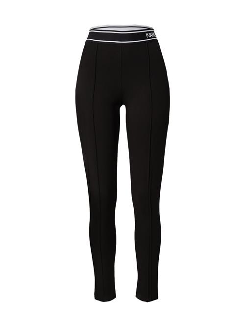 Se Karl Lagerfeld Leggings  sort / hvid ved About You