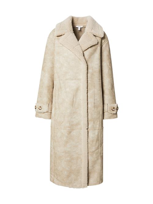 TOPSHOP Vinterfrakke  beige