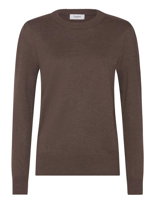 Saint Tropez Milasz Pullover Saint Tropez Brown