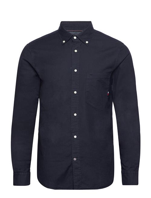 Tommy Hilfiger Garment Dyed Oxford Rf Shirt Tommy Hilfiger Navy