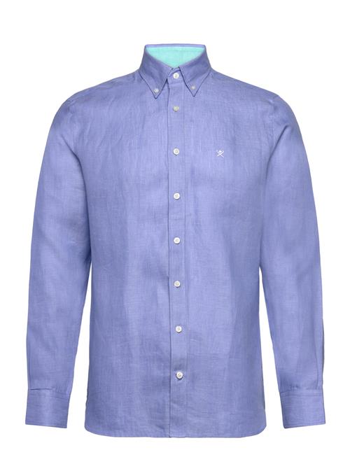 Hackett London Linen Herringb Hackett London Blue