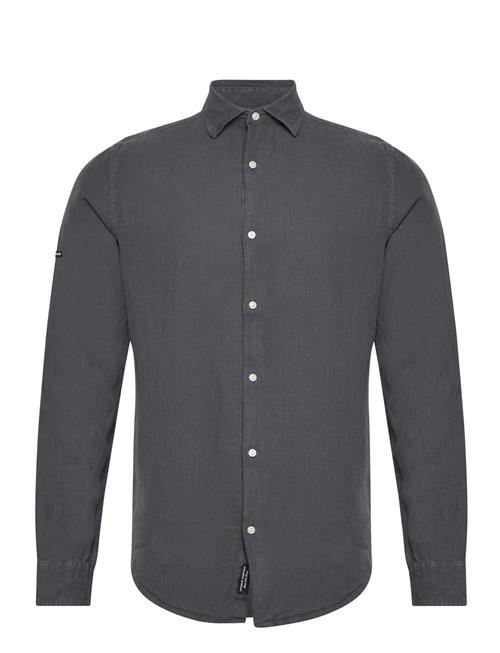 Superdry Studios Casual Linen L/S Shirt Superdry Grey