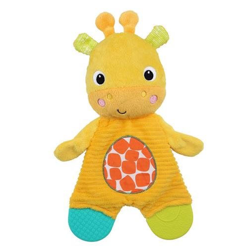 Bright Starts Snuggle & Teethe™ Giraffe Plys Teether | Gul | 0-1