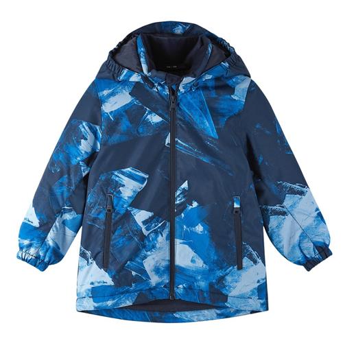 Se Reima Nuotio Winter Jacket i Navy | Marine blå | 122 cm ved Babyshop