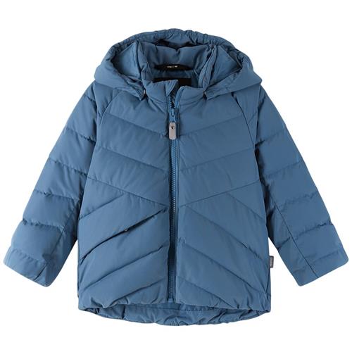 Reima Kupponen Down Jacket i Blue Ocean 104cm  Blå  104 cm  Unisex