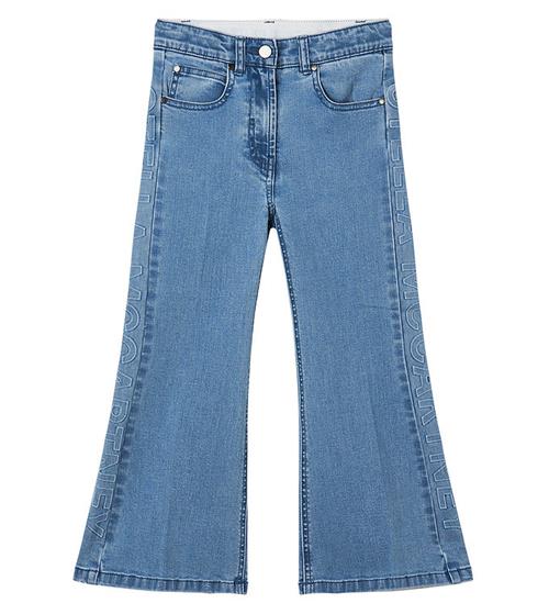 Stella McCartney Kids Jeans - LyseblÃ¥ m. Logo