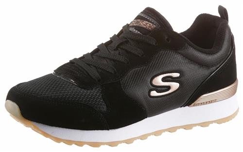 Se SKECHERS Sneaker low 'Goldn Gurl'  guld / sort ved About You