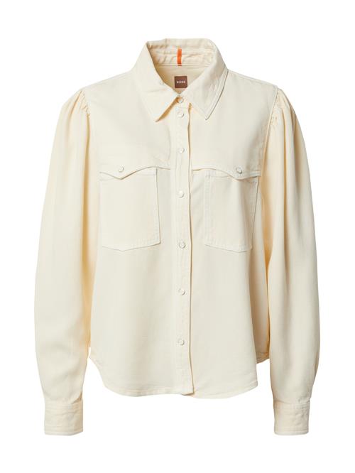 BOSS Bluse 'Benedetta'  white denim