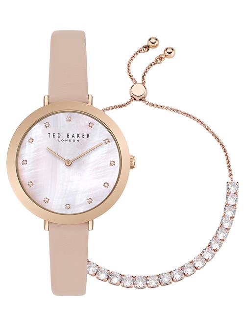 Ted Baker Analogt ur 'AMMY ICONIC'  guld / pink / sort / hvid