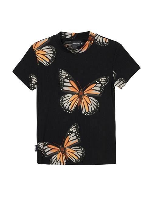 Desigual Shirts  orange / sort / hvid