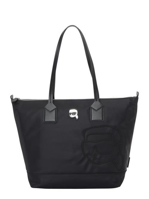 Karl Lagerfeld Shopper 'Ikon'  sort / hvid