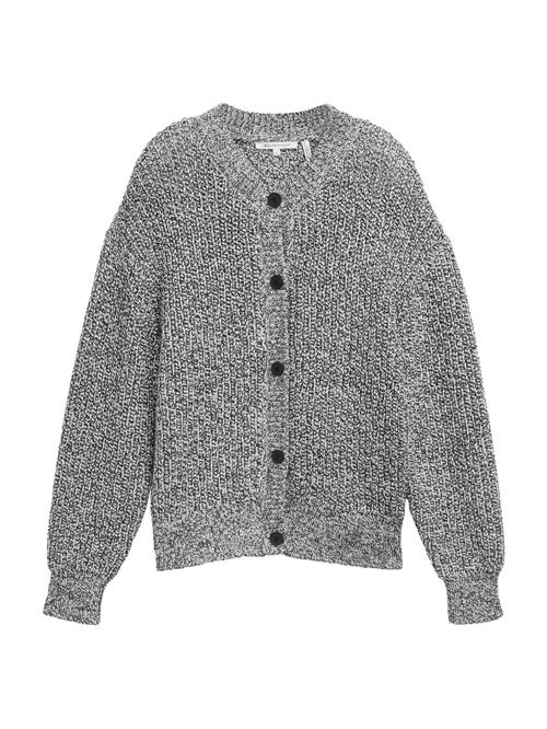 TOM TAILOR DENIM Cardigan  grå / sort