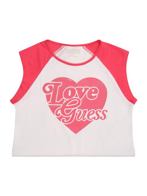 GUESS Bluser & t-shirts  cranberry / hvid