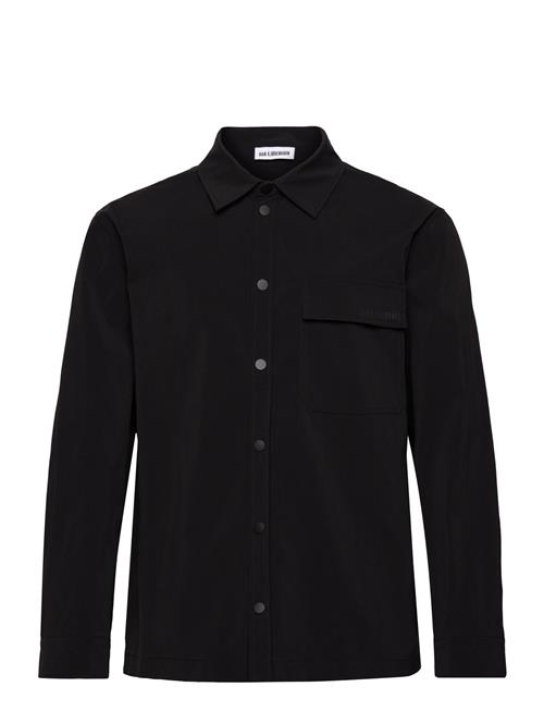 HAN Kjøbenhavn Nylon Patch Pocket Shirt Long Sleeve HAN Kjøbenhavn Black