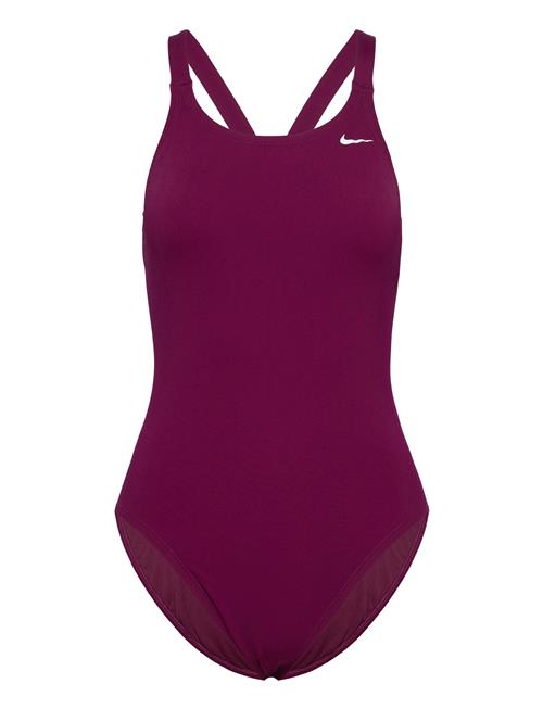 Nike Hydrastrong Solid Fastback Piece NIKE SWIM Burgundy