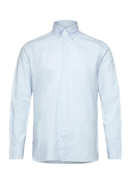 Hackett London Garment Dyed Oxford Hackett London Blue