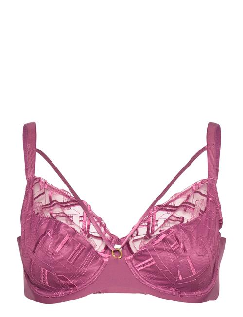 CHANTELLE Graphic Support Covering Underwired Bra CHANTELLE Pink