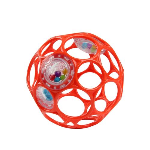 Bright Starts Oball™ Rattle™ Bold Rød | Rød | 0-1