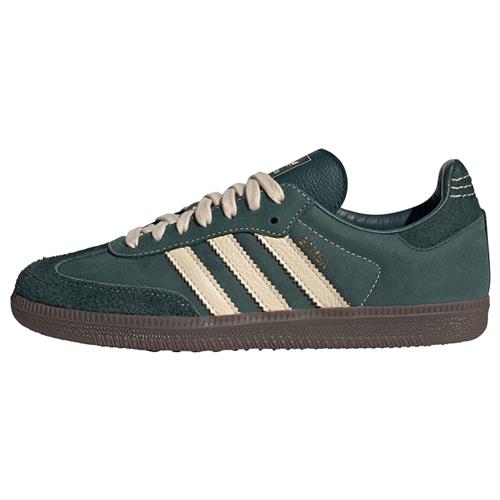 ADIDAS ORIGINALS Sneaker low 'Samba'  pastelgul / mørkegrøn