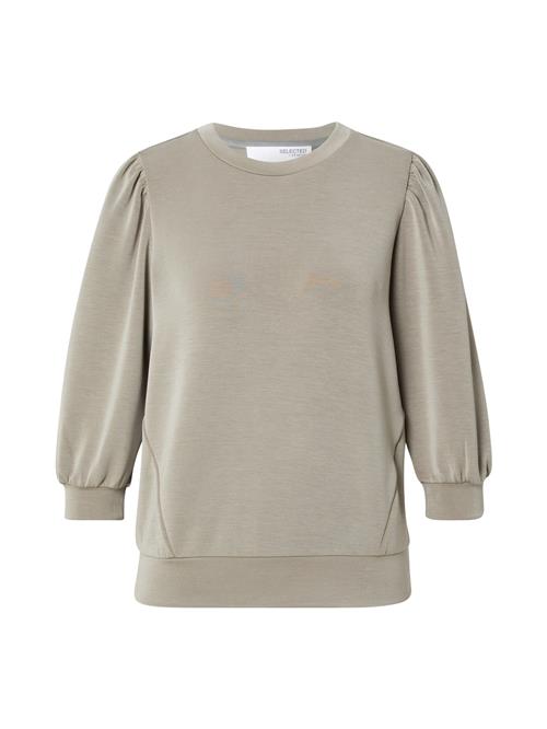 Se SELECTED FEMME Sweatshirt 'SLFTenny'  grøn ved About You