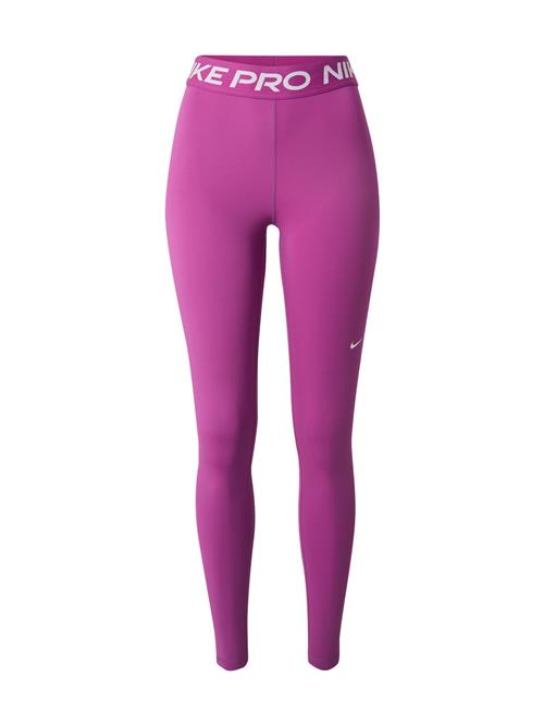 Se NIKE Sportsbukser 'Pro'  fuchsia / hvid ved About You