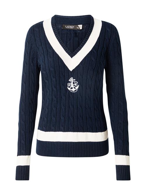 Lauren Ralph Lauren Pullover 'MEREN'  navy / offwhite