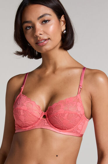 Hunkemöller Ikke-formstøbt bøjle-bh Sophia pink