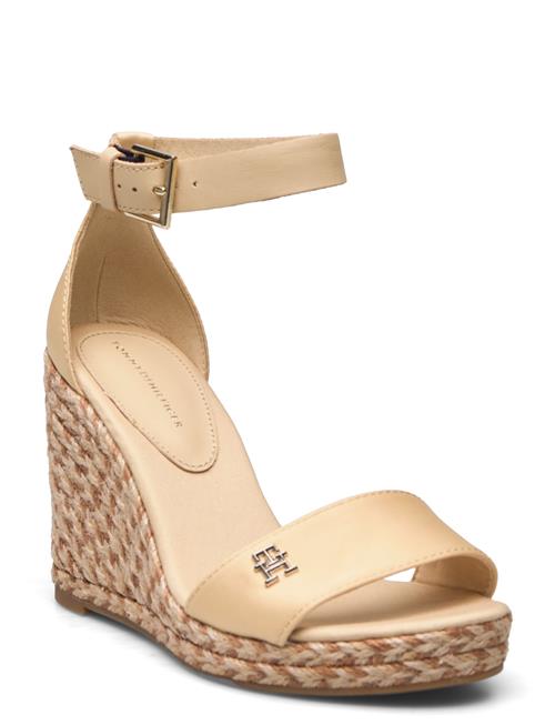 Tommy Hilfiger Colorful High Wedge Satin Sandal Tommy Hilfiger Beige