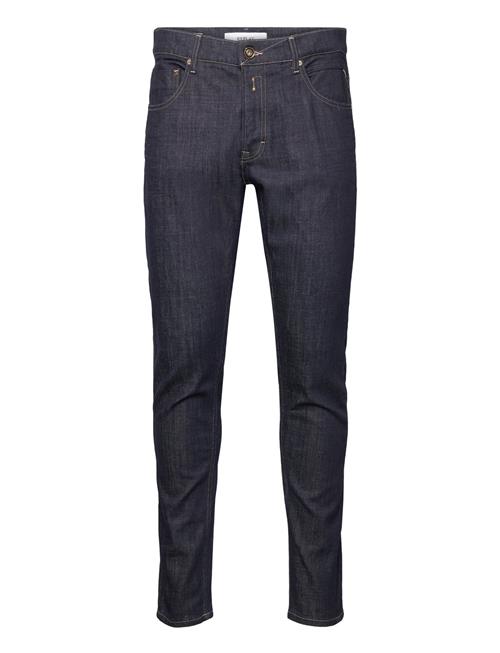 Se Replay Mickym Trousers Slim Tapered Aged Replay Blue ved Booztlet