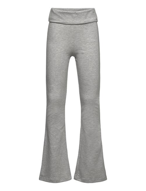 Nlfbenedicte Fold Down Bootcut Pant LMTD Grey