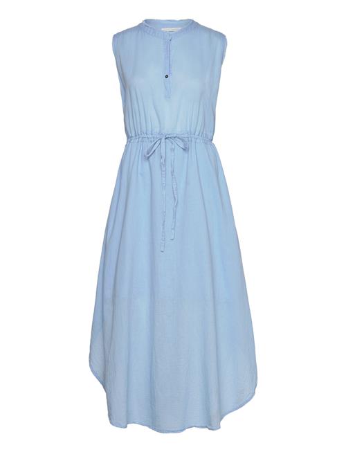 Rabens Saloner Cotton Drawstring Dress - Vilde Rabens Sal R Blue