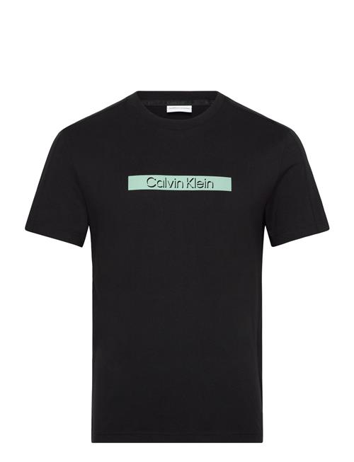 Calvin Klein Cut Out Shadow Logo T-Shirt Calvin Klein Black