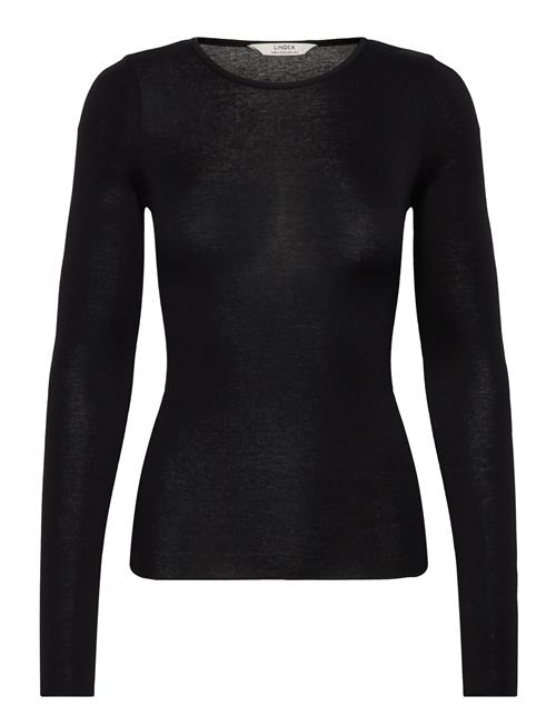 Lindex Top Wanda Wool Blend Lindex Black