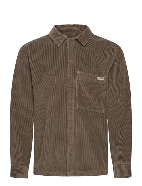 Calvin Klein Jeans Corduroy Overshirt Calvin Klein Jeans Green