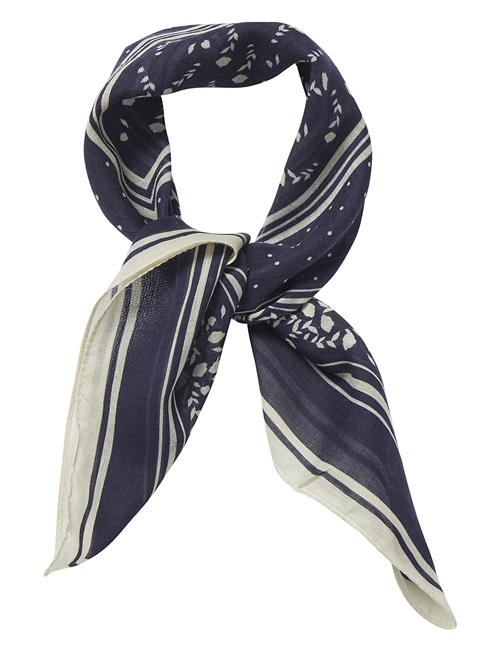 Becksöndergaard Winda Cotta Scarf Becksöndergaard Navy