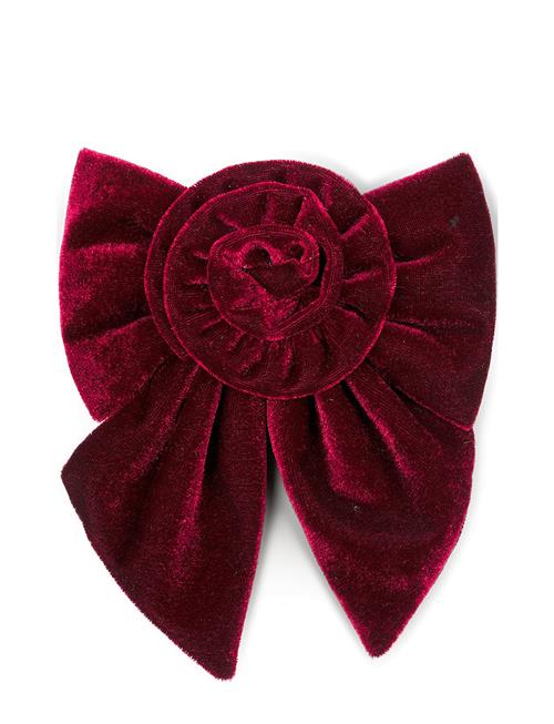 Rosie Velvet Bow SUI AVA Red